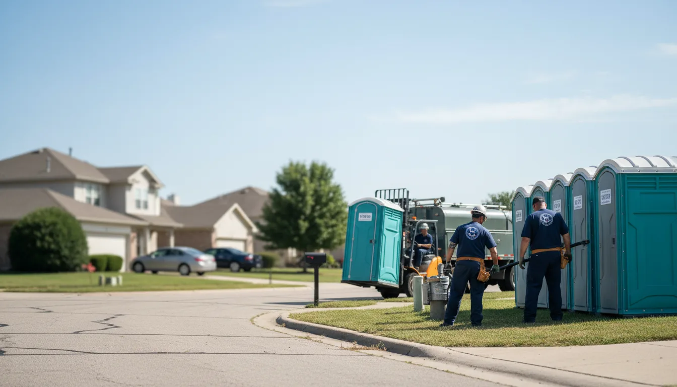 Porta Potty Rental in Mogadore, OH near me
